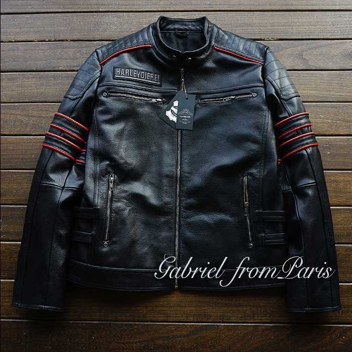 最高峰22万□GABRIEL 最上級ナッパ 超豪華刺繍 ドクロ 最高峰22万□GABRIEL 最上級ナッパ 超豪華刺繍 ドクロ