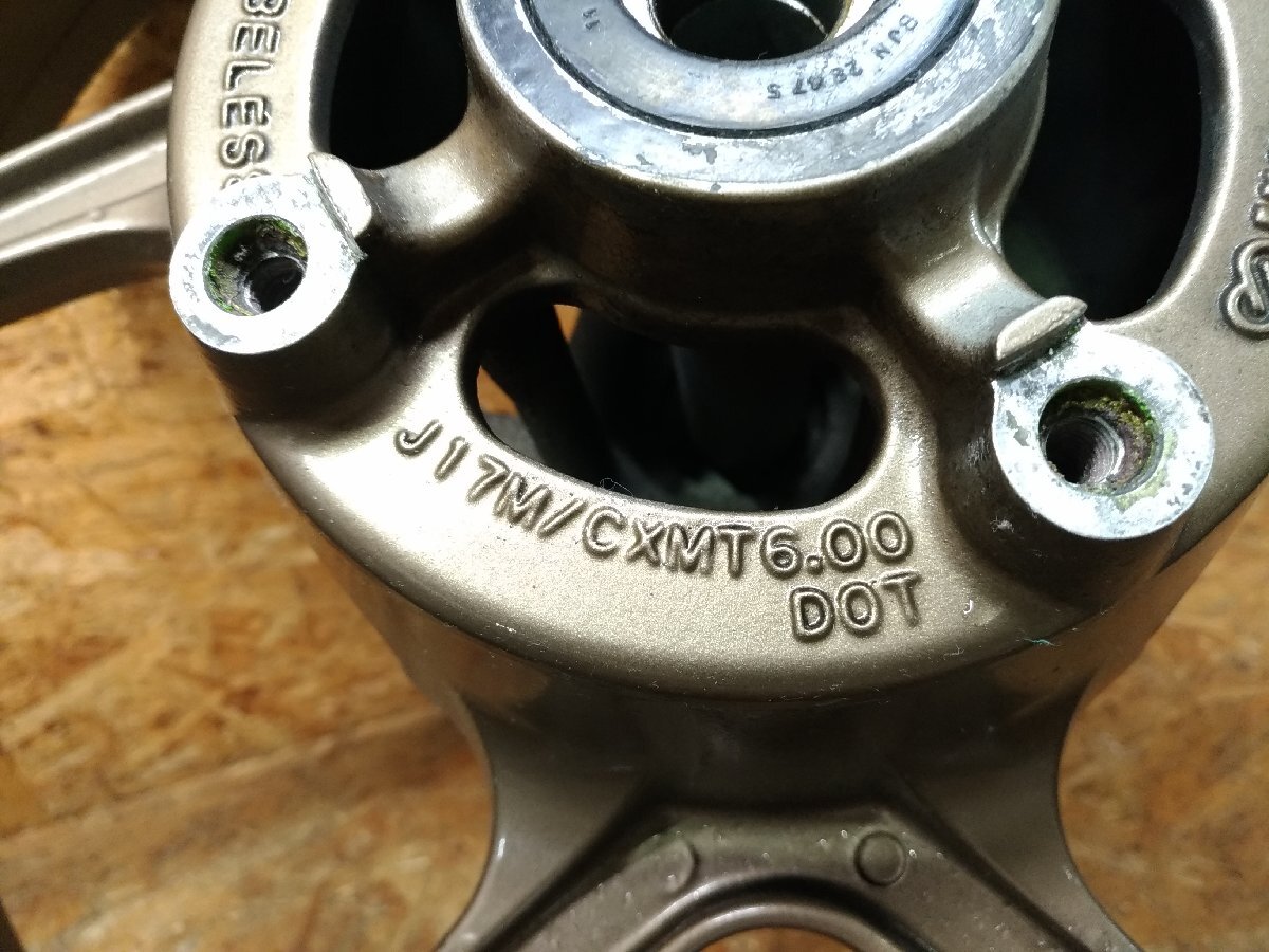 [K106] ZX-10R Ninja * оригинальный заднее колесо 