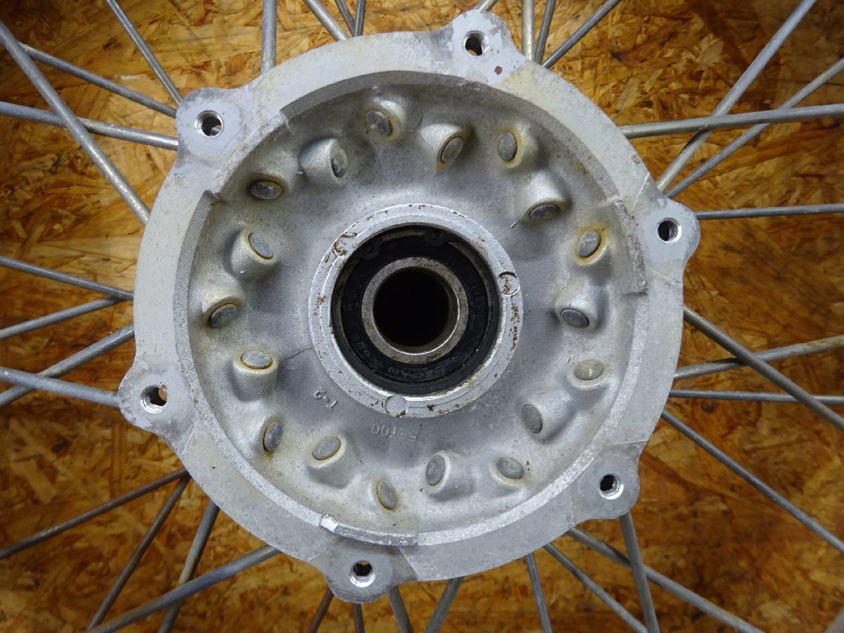 [Y14] YZ125 CE16C ▲リアホイール 19×1.85