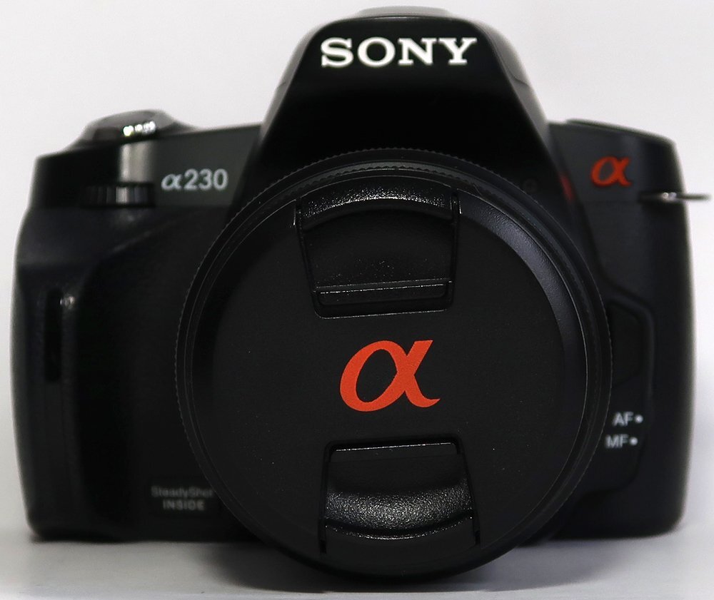 SONY α230, DSLR-A230, 18-70レンズ付き, 中古 SONY α230, DSLR-A230, 18-70レンズ付き, 中古