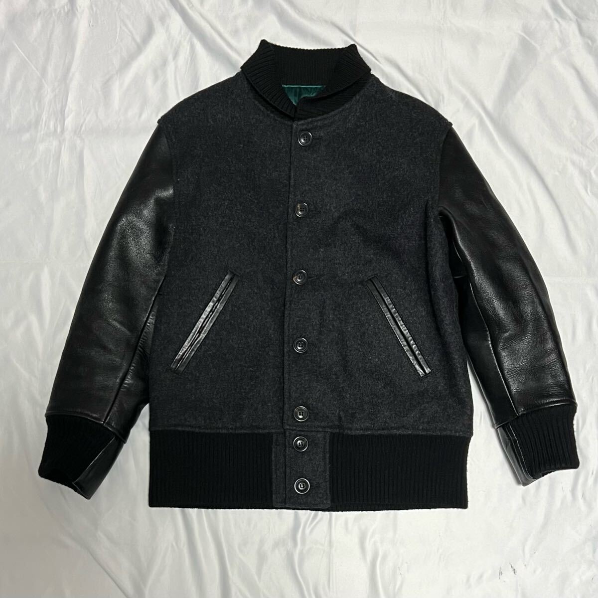 COMME des GARCONS HOMME スタジャン レザー Johnson Leathers COMME des GARCONS HOMME スタジャン レザー Johnson Leathers