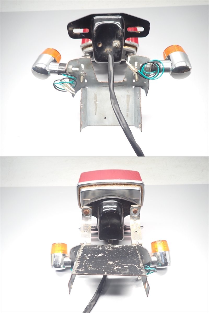 H1R7-0212 ホンダ ベンリィ90S / CD90S テールランプ テールレンズ 純正 ウインカー 社外 【HA03-170～ 動畫有】