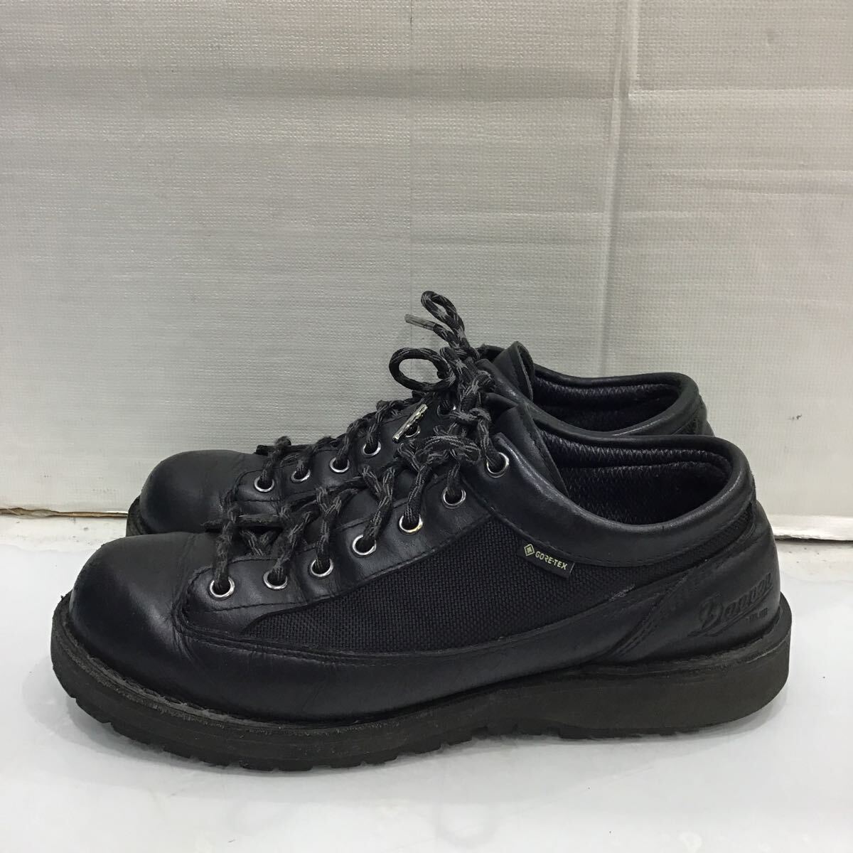【Danner ダナー】D121008 FIELD LOWフィールドロー ローカットスニーカー 25.5cm ブラック レザー 2502oki h