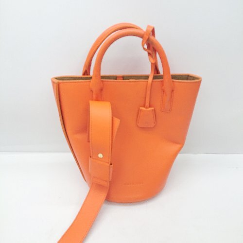 ◇ Θ MARY AL TERNA メアリオルターナ トートバッグ オレンジ レディース E