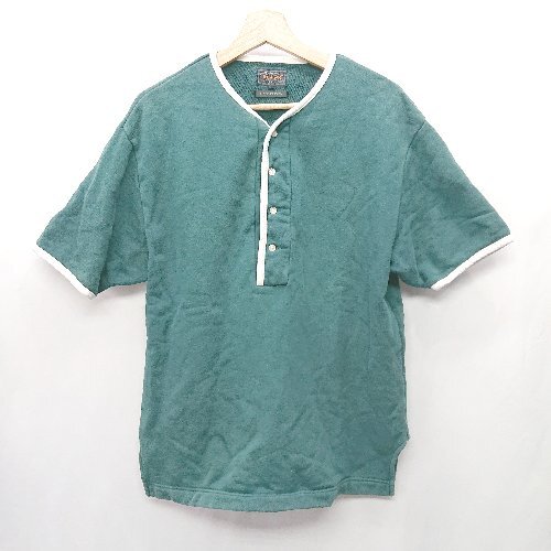 ◇ ? BEAMS ビームス 半袖 カットソー サイズM グリーン レディース E