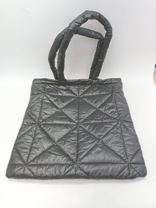◇ Θ CITEN シテン キルティング トートバッグ ブラック レディース E