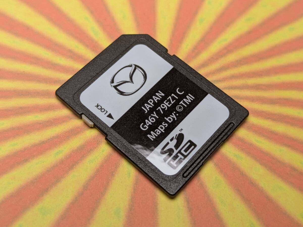 ▽F1736 マツダコネクト 純正 カーナビ ナビ G46Y 79EZ1 C SD SDカード 2016年度版 送料全國(guó)一律430円～