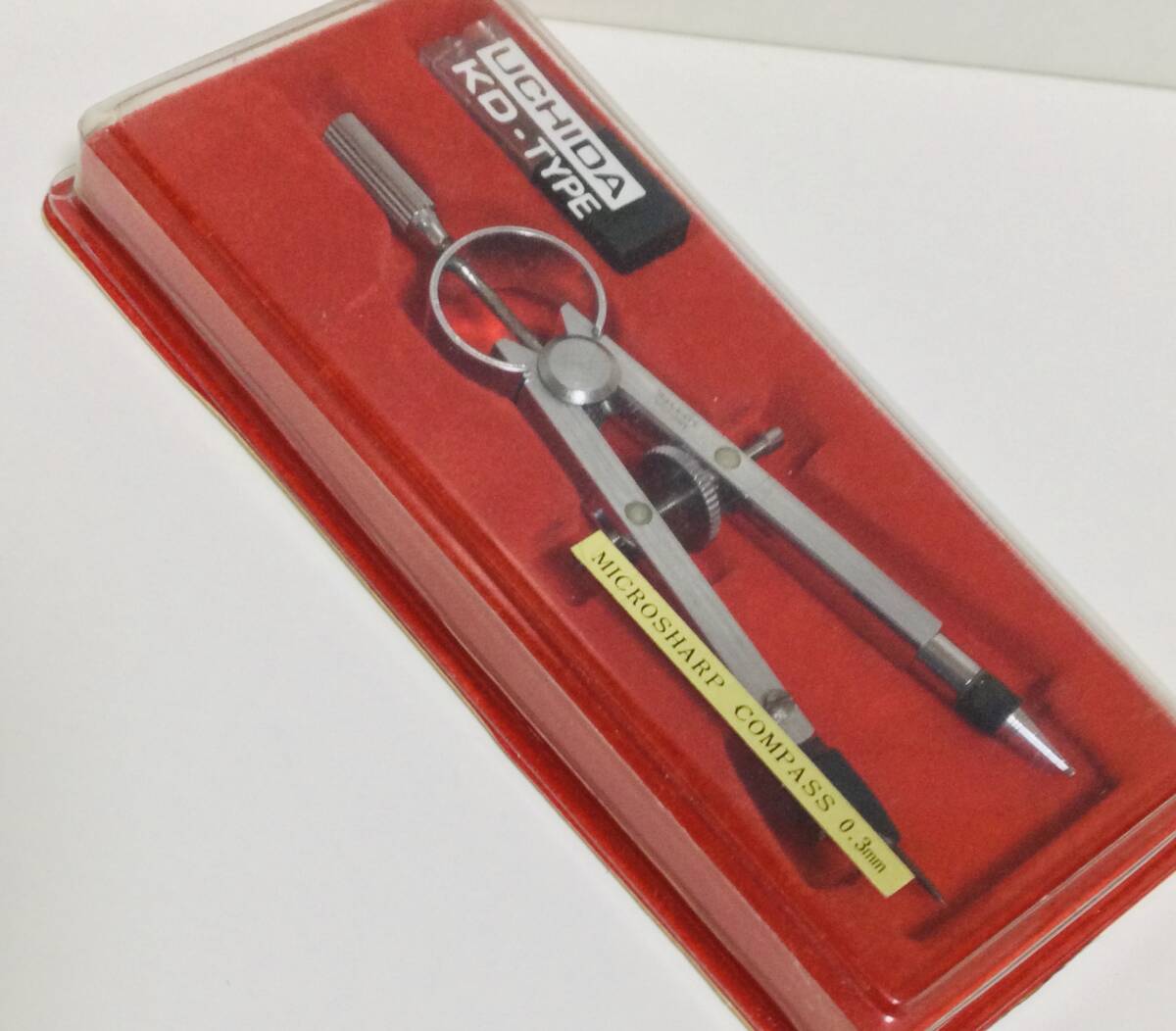  негодный номер не использовался внутри рисовое поле . line UCHIDA KD-TYPE KD-MSuchidaKD type микро sharp compass 0.3mm
