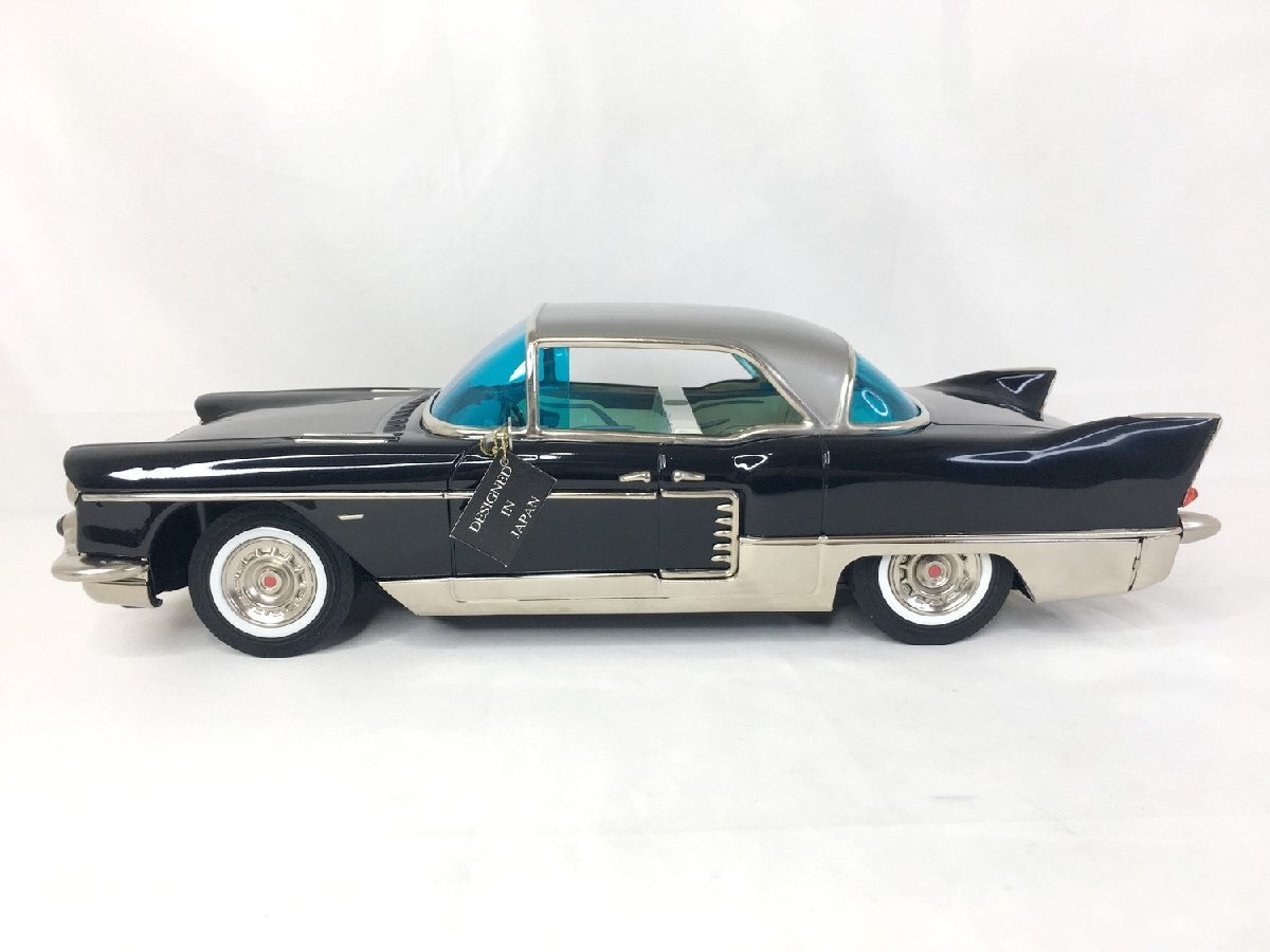 MARUSAN maru солнечный Cadillac ELDORADO BROUGHAM 1957&1958 Cadillac Eldorado brougham переиздание жестяная пластина машина с коробкой цвет : черный 