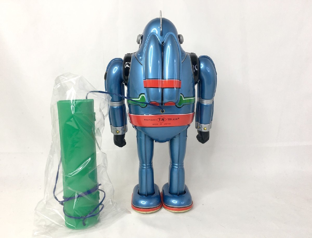 !_ Tetsujin 28 номер NO.5 жестяная пластина игрушка Osaka жестяная пластина электрический ходьба дистанционный пульт с коробкой Tetsujin 28 номер дистанционный пульт 2 пара ходьба переиздание свет Pro 