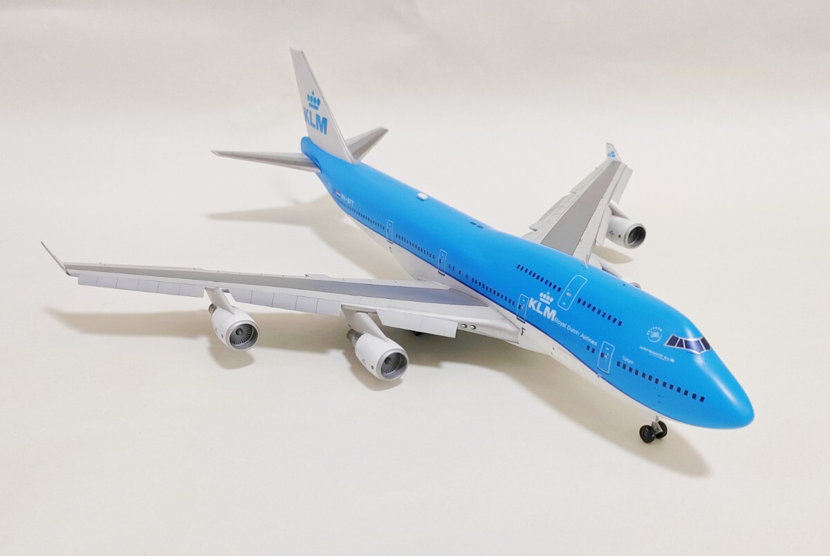 最終出品3/6終了】ハセガワ 1/200 KLM B747-400 完成品 飛行機 最終出品3/6終了】ハセガワ 1/200 KLM B747-400 完成品 飛行機