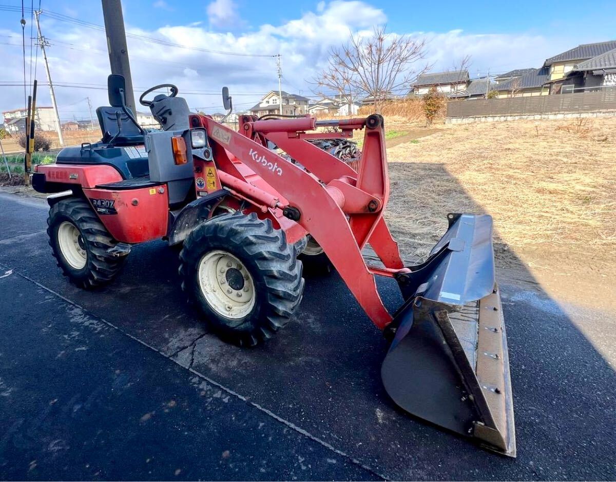  Kubota kubota R430Z колесный погрузчик колесный погрузчик *1306H* самовывоз * префектура Аичи . юг город 