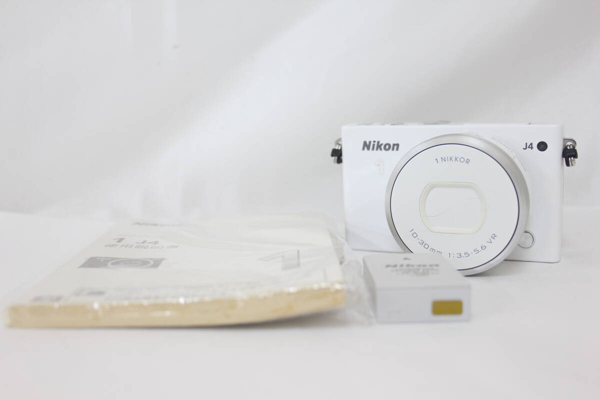 返品保証】 ニコン Nikon 1 J4 ホワイト 1 Nikkor 10-30mm F3.5 返品保証】 ニコン Nikon 1 J4 ホワイト 1 Nikkor 10-30mm F3.5