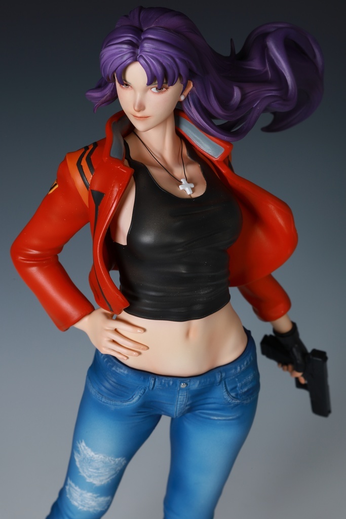 エヴァンゲリオン 葛城ミサト スキニージーンズVer 未塗装未組立 エヴァンゲリオン 葛城ミサト スキニージーンズVer 未塗装未組立