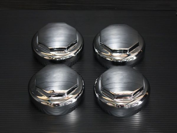 ワイヤーホイール T's WIRE オクタゴンスムース ノックオフ【クローム】 1臺(tái)分（Ｌ2個(gè)、Ｒ2個(gè)）＜ローライダー/USDM/インパラ/キャデ＞