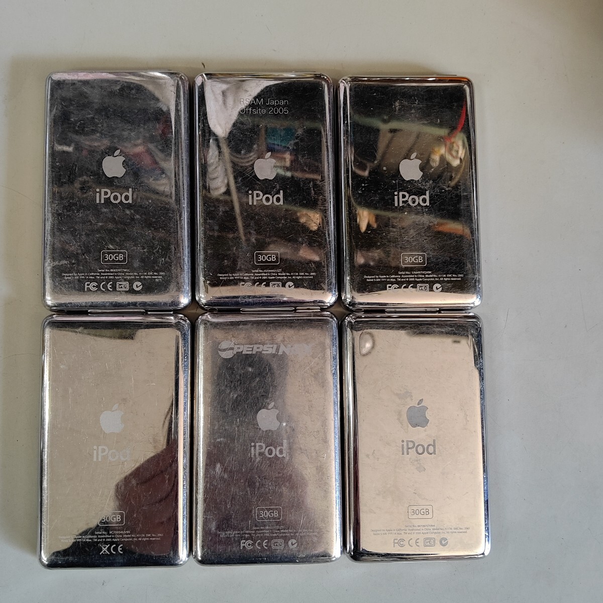 Apple iPod classic A1136 A1238 A1059 20台まとめ 動作未確認 Apple iPod classic A1136 A1238 A1059 20台まとめ 動作未確認