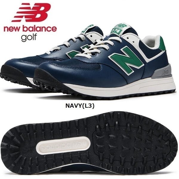 【新品特価!】ニューバランスニューバランス(new balance)ゴルフシューズ スパイクレス UGS574L3 / 27センチ