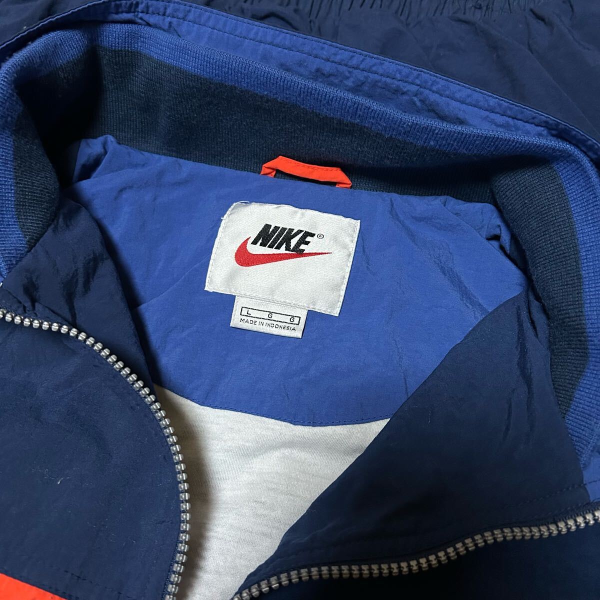 レア 90s NIKE サッカー オランダ代表 ナイロン セットアップ L レア 90s NIKE サッカー オランダ代表 ナイロン セットアップ L