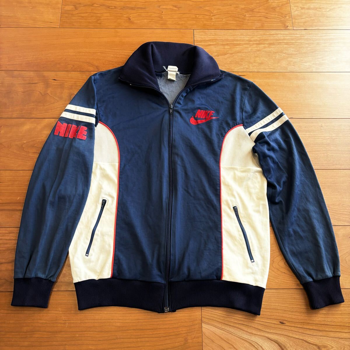 激レア 70s NIKE ゴツナイキ トラックジャケット オーストリア製 激レア 70s NIKE ゴツナイキ トラックジャケット オーストリア製