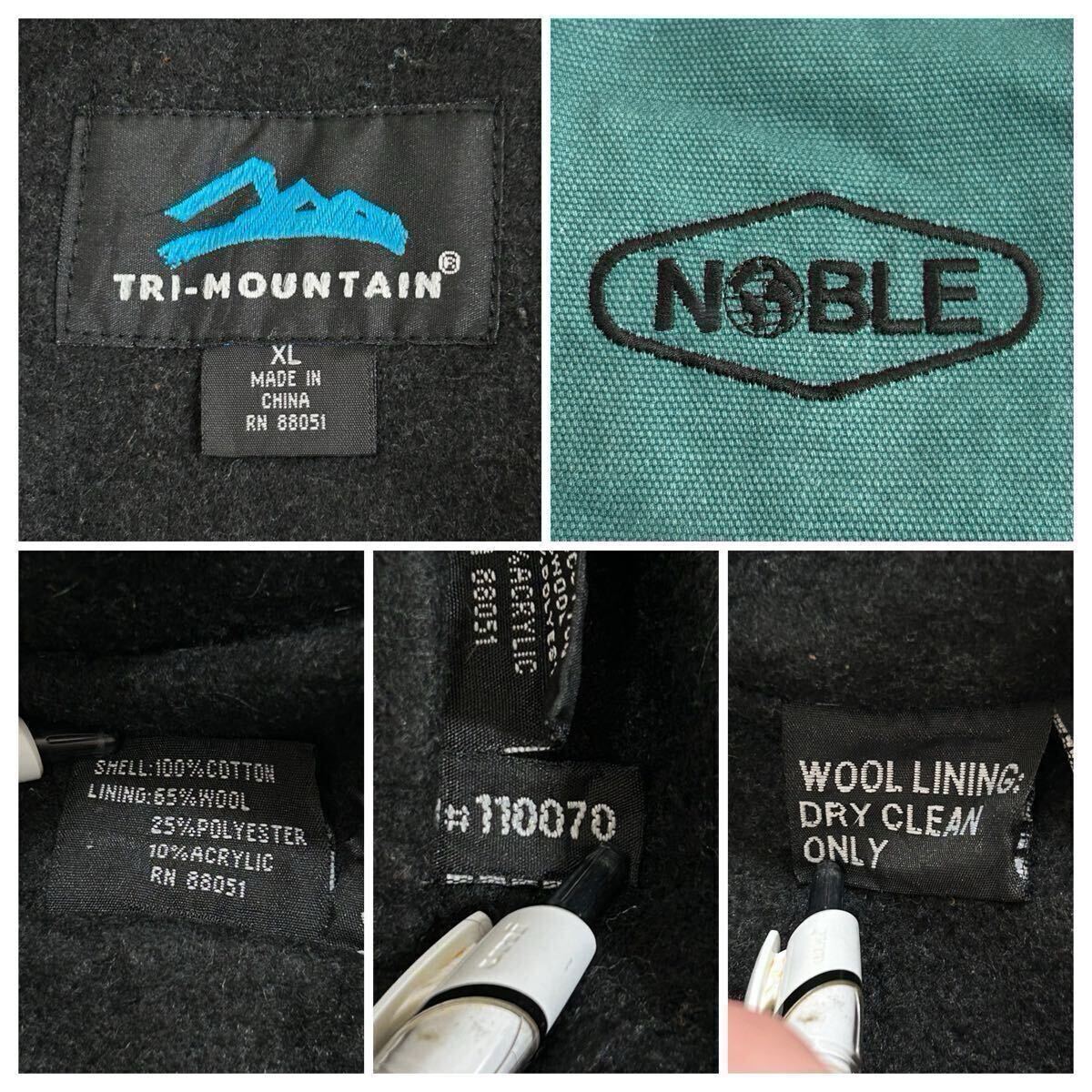 グリーン ダック 90s TRI MOUNTAIN ワーク ジャケット XL グリーン ダック 90s TRI MOUNTAIN ワーク ジャケット XL