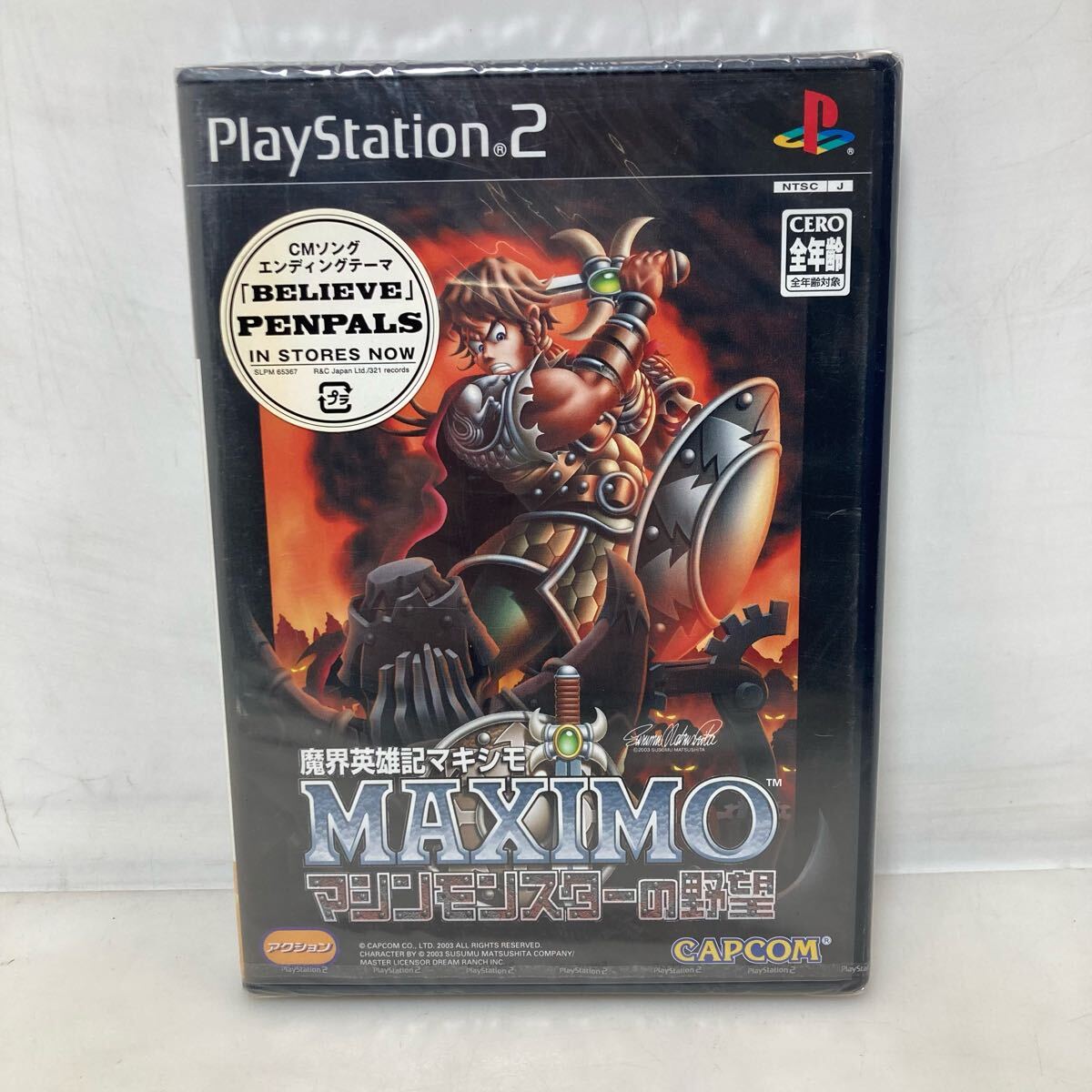 51-41 нераспечатанный PS2 soft .. герой регистрация MAXIMO ~ механизм Monstar. ..~