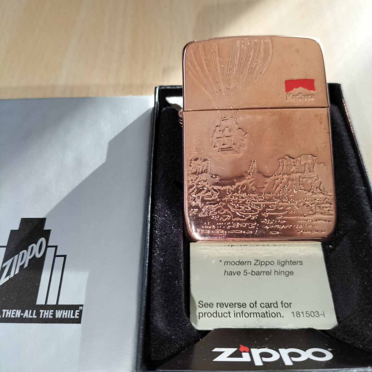 ZIPPO/ジッポー マルボロ 日本上陸50周年記念モデル 世界50個 ZIPPO/ジッポー マルボロ 日本上陸50周年記念モデル 世界50個