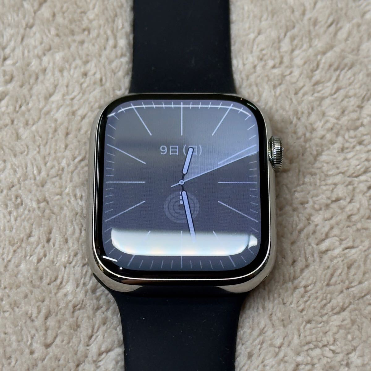 即決 美品 バッテリー100% Series8 Apple Watch 45mm GPS+ 即決 美品 バッテリー100% Series8 Apple Watch 45mm GPS+
