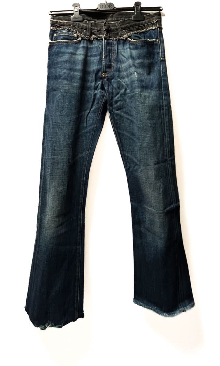 06AW DIOR HOMME コンバインデニムパンツ 30 エディスリマン 06AW DIOR HOMME コンバインデニムパンツ 30 エディスリマン