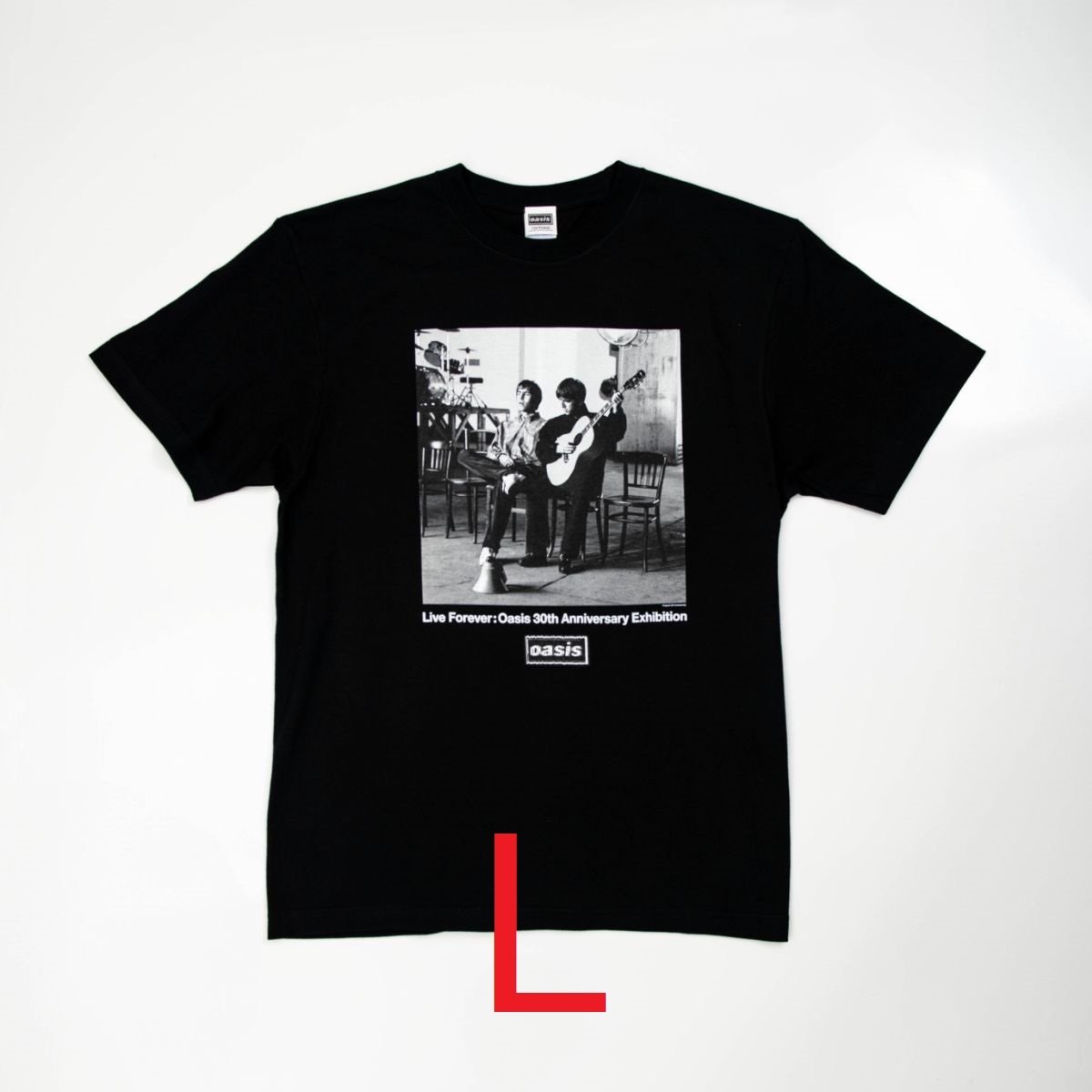 【新品】Oasis オアシス Tシャツ Key Visual 30 周年特別展 Tシャツ Key Visual Oasis オアシス 30周年 特別展 記念展覧会
