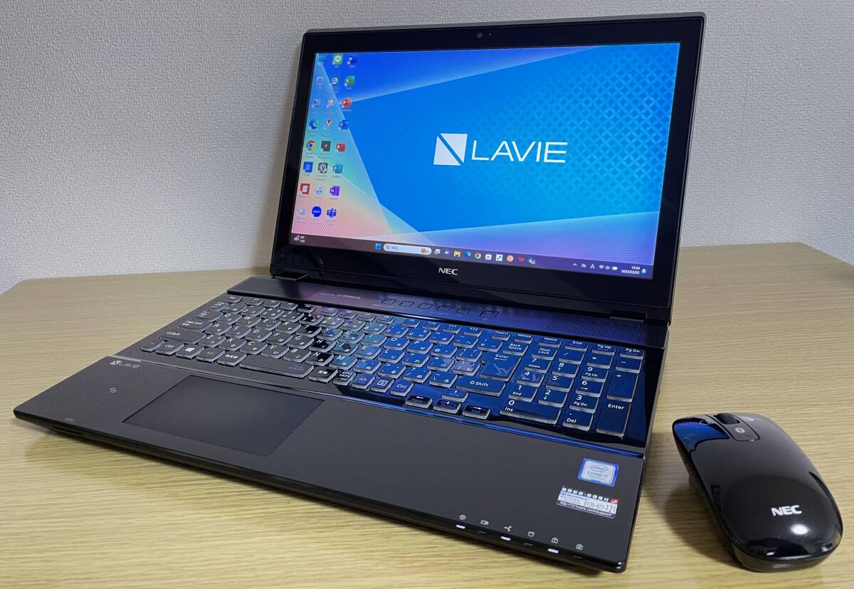 ☆【希少4K液晶】NEC LAVIE Direct NS/PC-GN358BAGB(PC-NS850HAB)/SSD 256GB＋HDD 1TB/Core i7-7567U/16GB/Win11 Pro/Office/タッチパネル