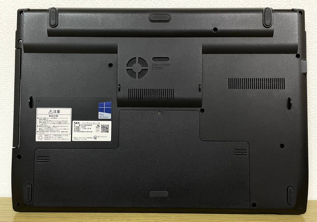 ☆【希少4K液晶】NEC LAVIE Direct NS/PC-GN358BAGB(PC-NS850HAB)/SSD 256GB＋HDD 1TB/Core i7-7567U/16GB/Win11 Pro/Office/タッチパネル