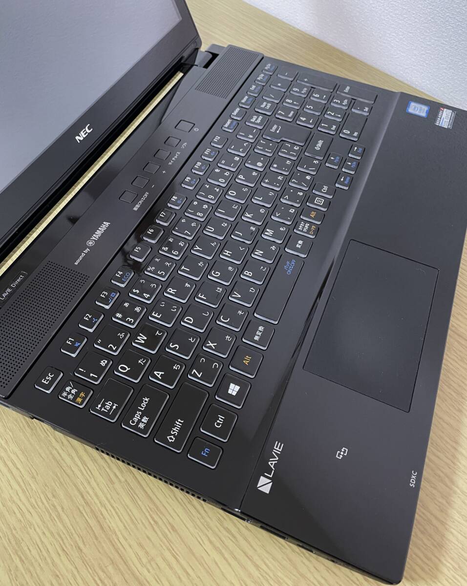 ☆【希少4K液晶】NEC LAVIE Direct NS/PC-GN358BAGB(PC-NS850HAB)/SSD 256GB＋HDD 1TB/Core i7-7567U/16GB/Win11 Pro/Office/タッチパネル