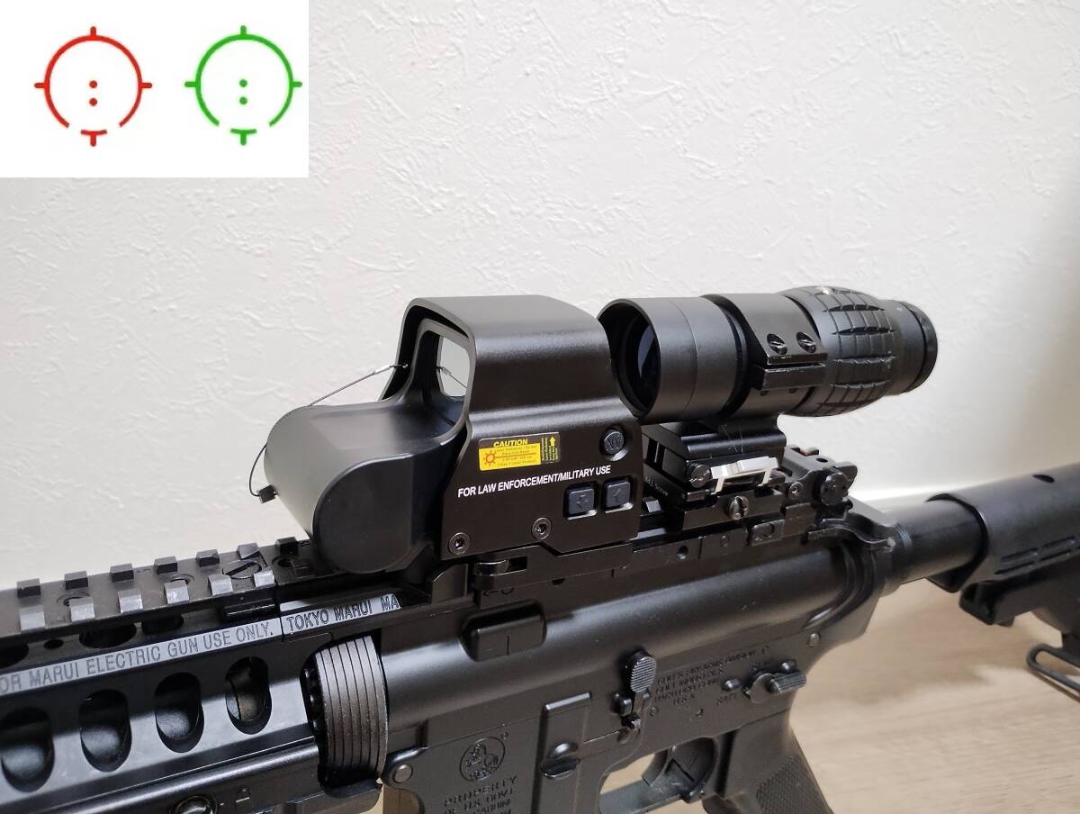 ドットサイト(558EO EXPS3タイプ)、マグニファイア(3X)　セット ドットサイト(558EO EXPS3タイプ)、マグニファイア(3X) セット