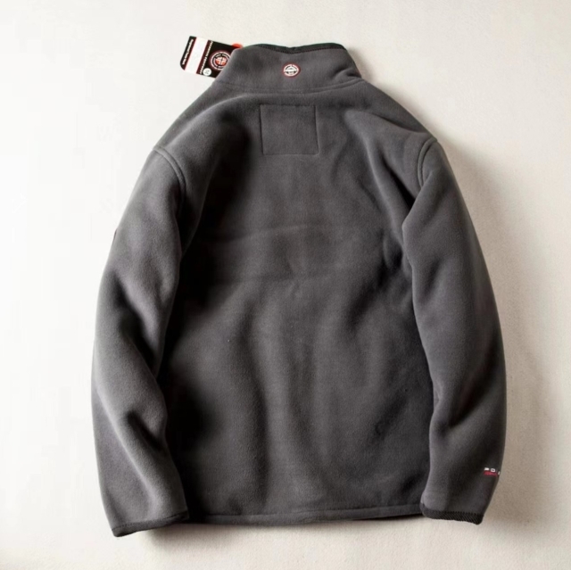 秋冬新品◆ジャンバー メンズ裏ボア防寒防風ブルゾンマウンテンパーカー フリースジャケットアウター個性アウトドア グレーM_画像5