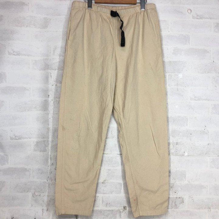 80s 90s GRAMICCI グラミチ ナローパンツ クライミングパンツ SIZE: L程度 生成り クリーム ヴィンテージ MH632025020304
