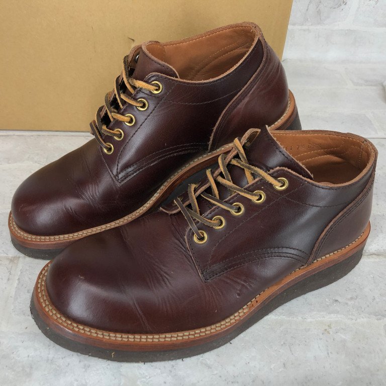 Locking Shoes ロッキンシューズ by フットモンキー 箱有 1015FT オックスフォード シューズ SIZE: 7.5 25.5cm DBR MH632025022175