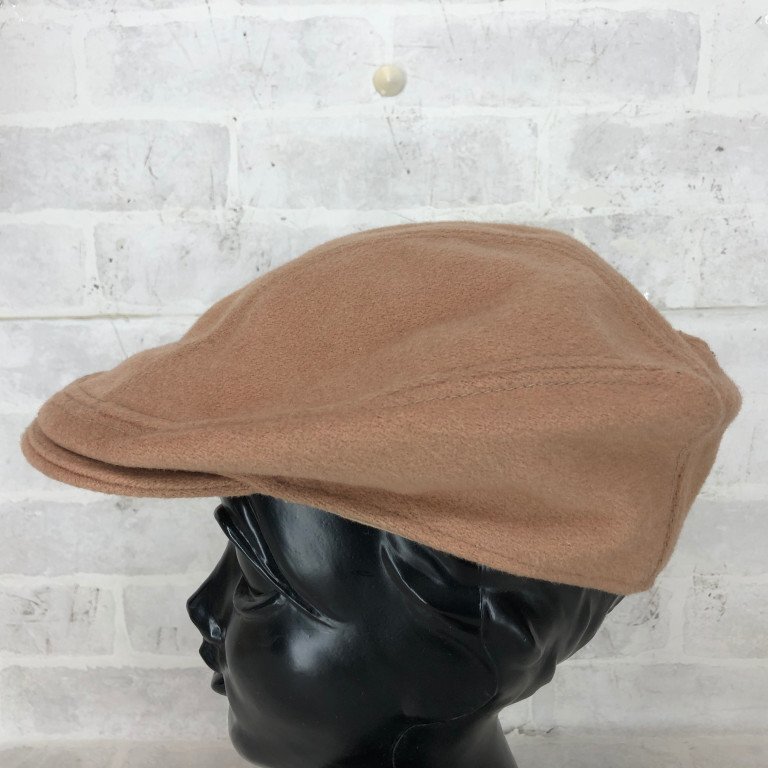 New York Hat ニューヨークハット USA製 ウール ハンチング 帽子 ベージュ MU632025022106_画像3
