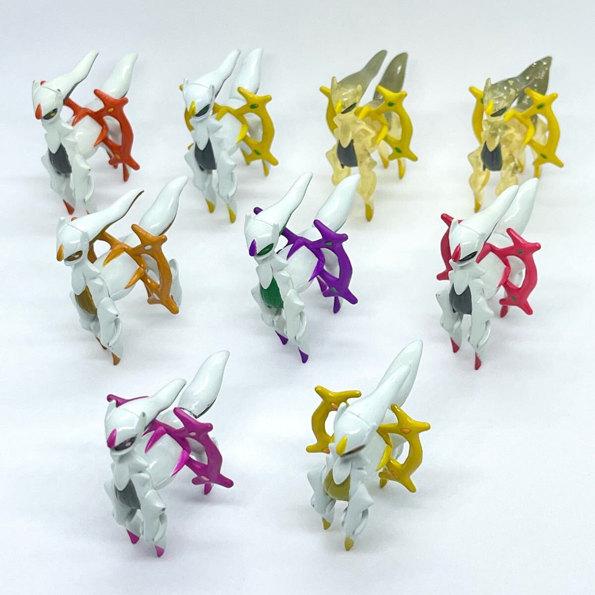 モンコレ アルセウス 9体 クリア ドラゴン エスパー どく でんき モンコレ アルセウス 9体 クリア ドラゴン エスパー どく でんき