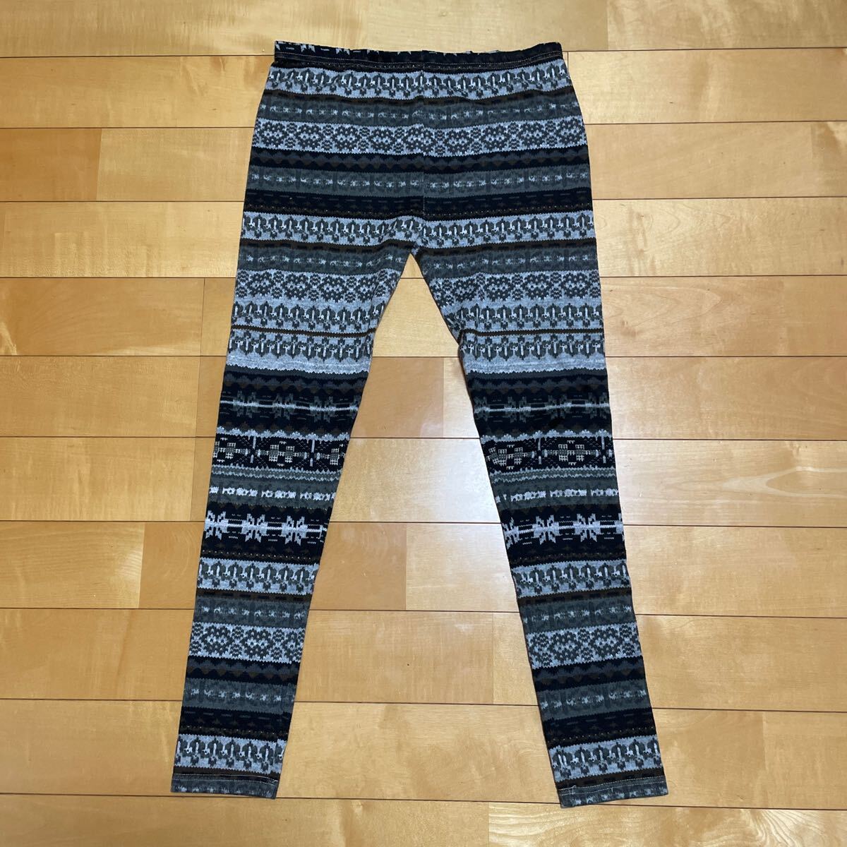 USED 総柄レギンス_画像1