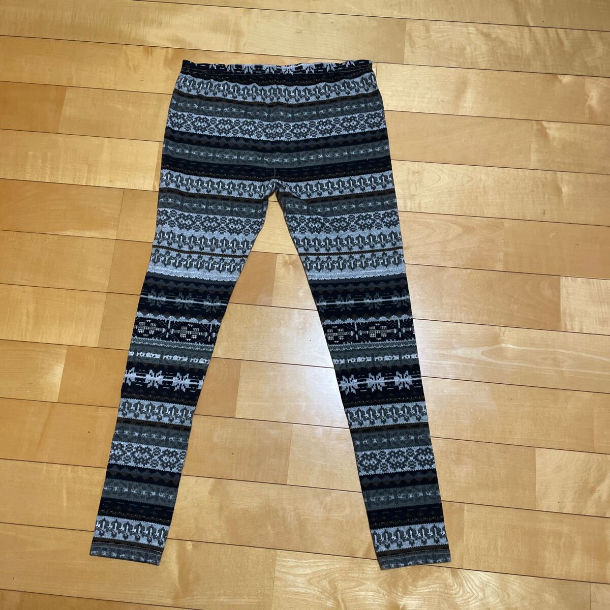 USED 総柄レギンス_画像2