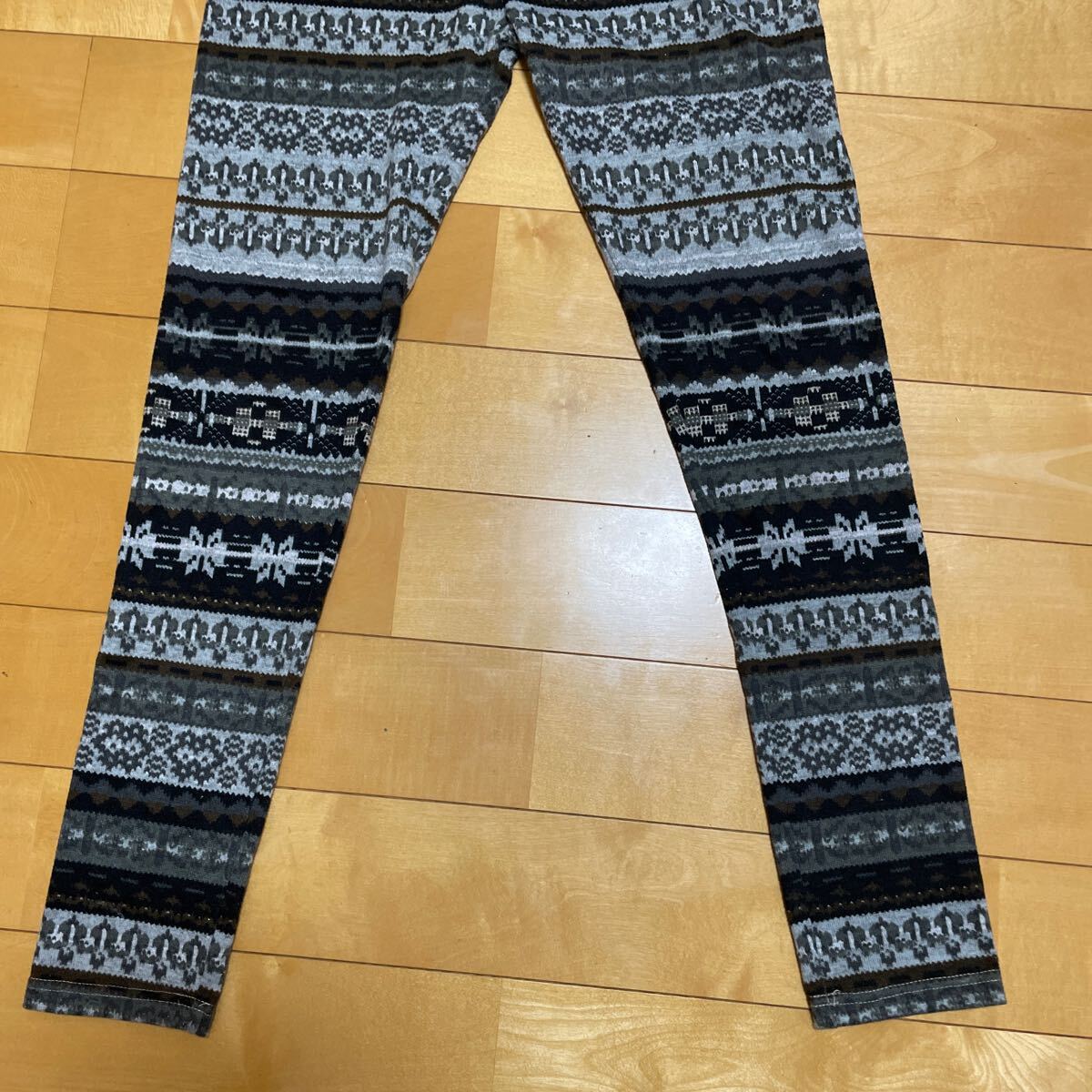 USED 総柄レギンス_画像4