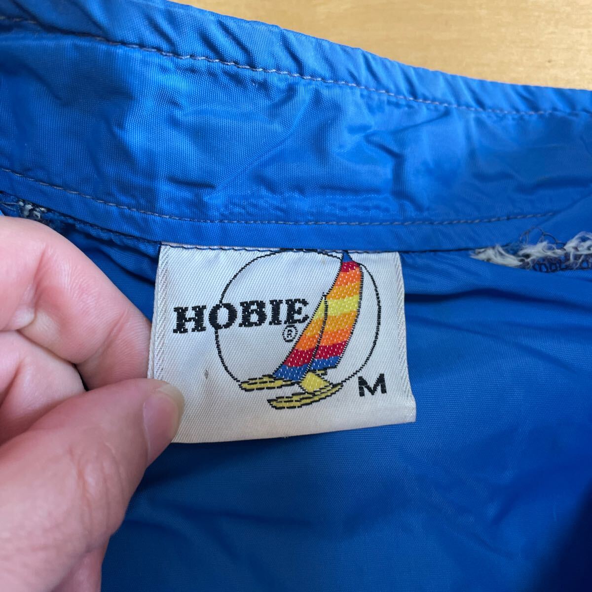 80s ヴィンテージ HOBEI オールドサーフ ウィンドブレーカー_画像3
