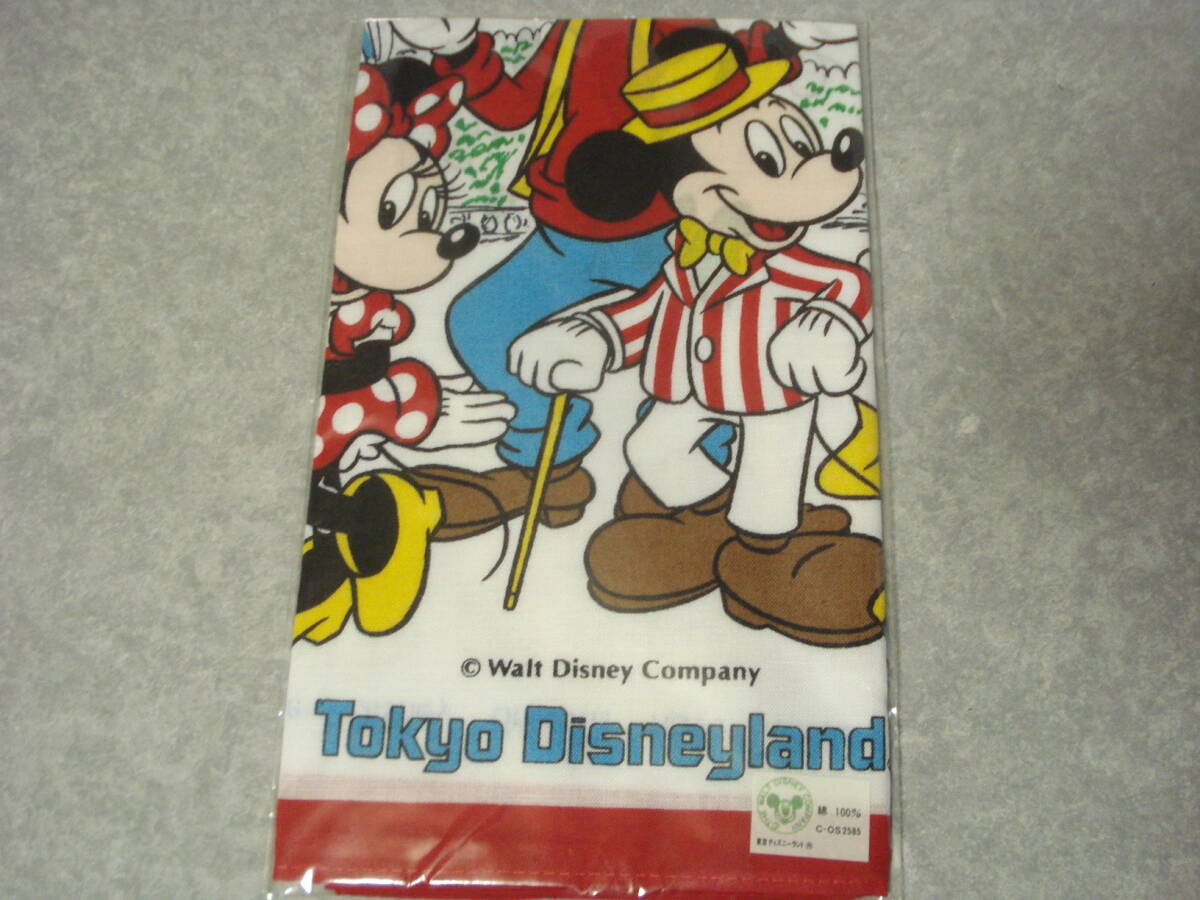 * TDL Tokyo Disney Land носовой платок * Mickey minnie Дональд sinterela замок retro 
