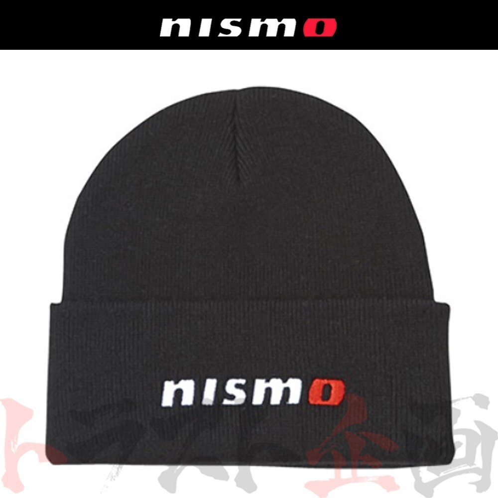 NISMO ニスモ ニットキャップ ブラック KWA05-50D10-BK トラスト企畫 (660192102