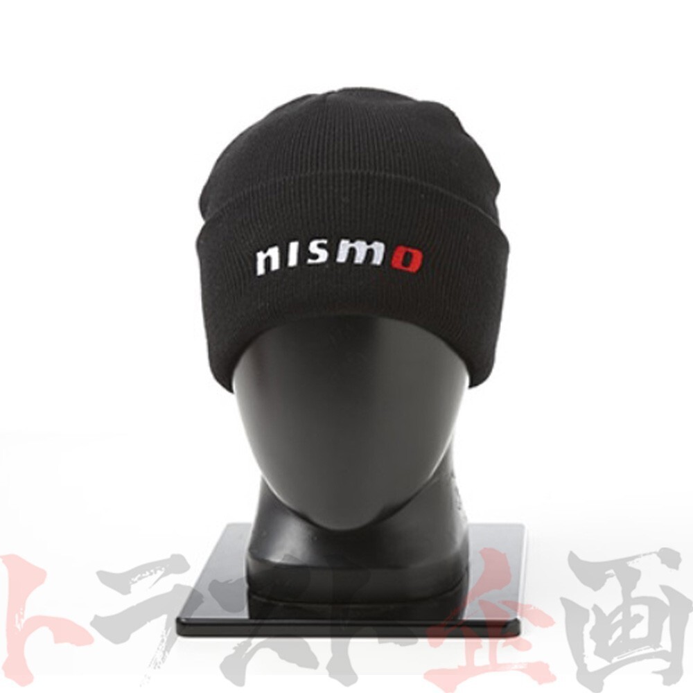 NISMO ニスモ ニットキャップ ブラック KWA05-50D10-BK トラスト企畫 (660192102