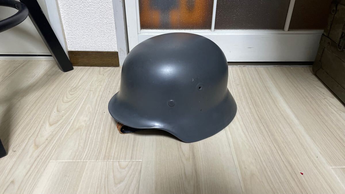WW2ドイツ軍M42スチールヘルメット（レプリカ品) WW2ドイツ軍M42スチールヘルメット（レプリカ品) Amazon.co.jp