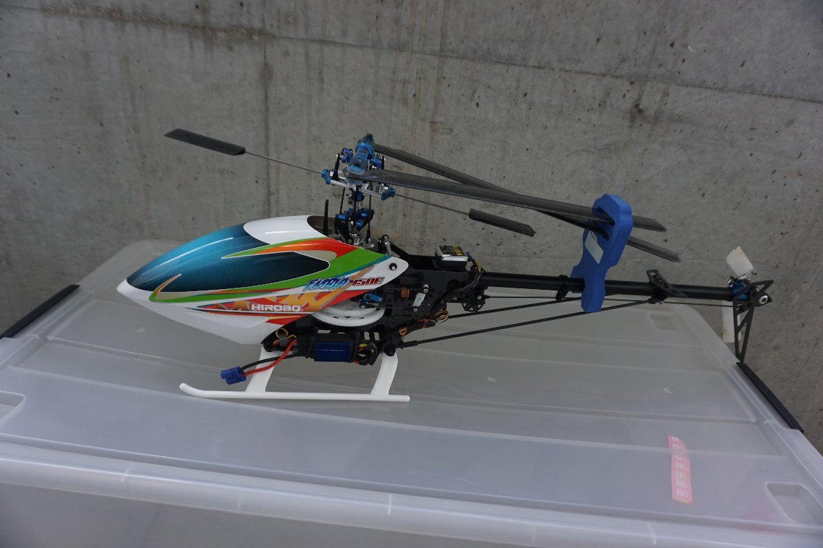 新作人気モデル HIROBO EMBLA 450E ヒロボーエンブラ450E スタビライザ仕様 完成 ホビーラジコン