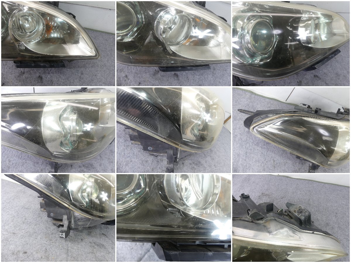 !_A8214 G Nissan Fuga KY51 оригинальный передняя фара лампа HID внутренний черный правый водительское сиденье сторона KOITO Koito 100-23035 E Y51
