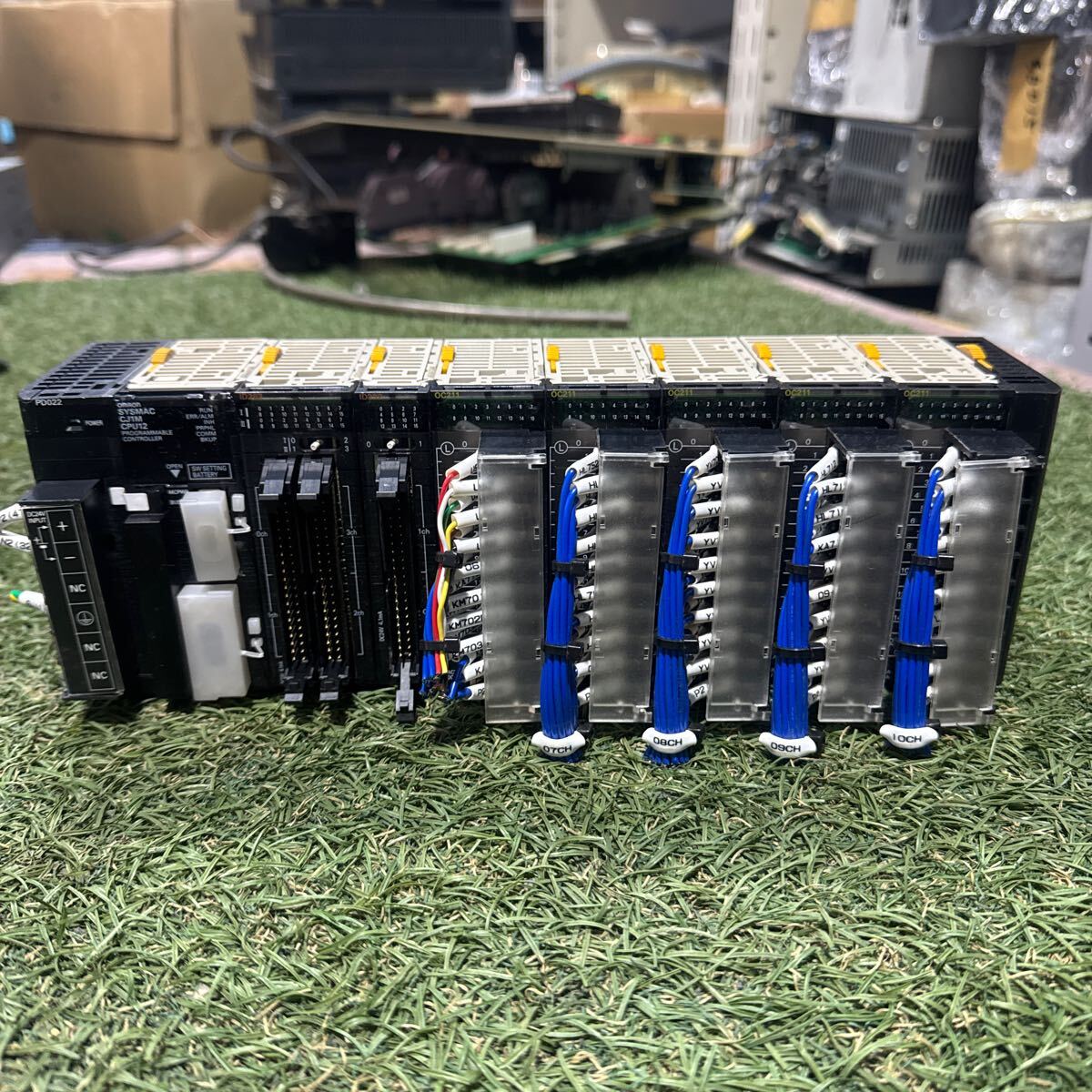 5B033 б/у OMRON POWER SUPPLY UNIT CJ1W-PD022 SYSMAC CJ1M CPU12 ID262 ID232 OC211 гарантия работы in voice соответствует 