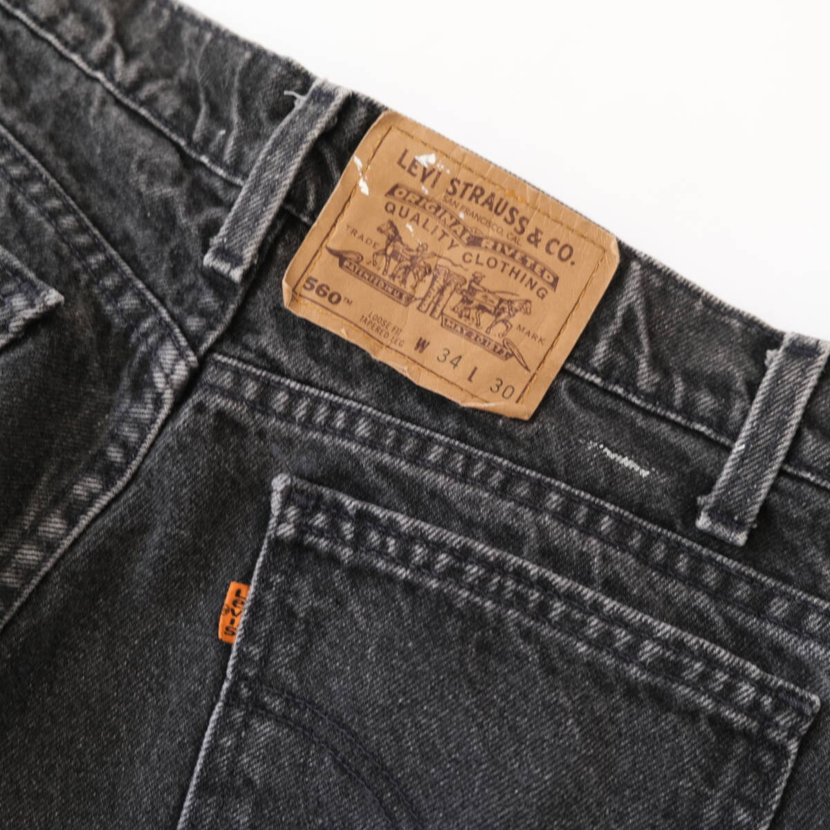 90s【 Levis 560 】リーバイス USA製 ビンテージ ブラック 90s【 Levis 560 】リーバイス USA製 ビンテージ ブラック
